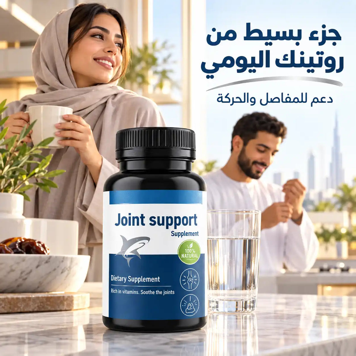 Joint Support | دعم المفاصل والركب والحركة اليومية – 45 كبسولة