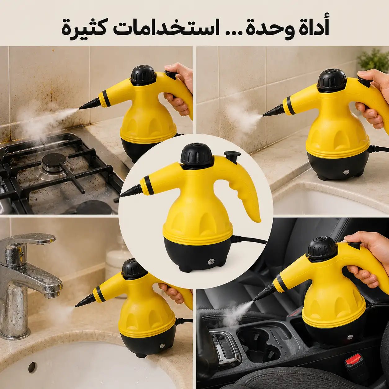جهاز تنظيف بالبخار للبيت والسيارة