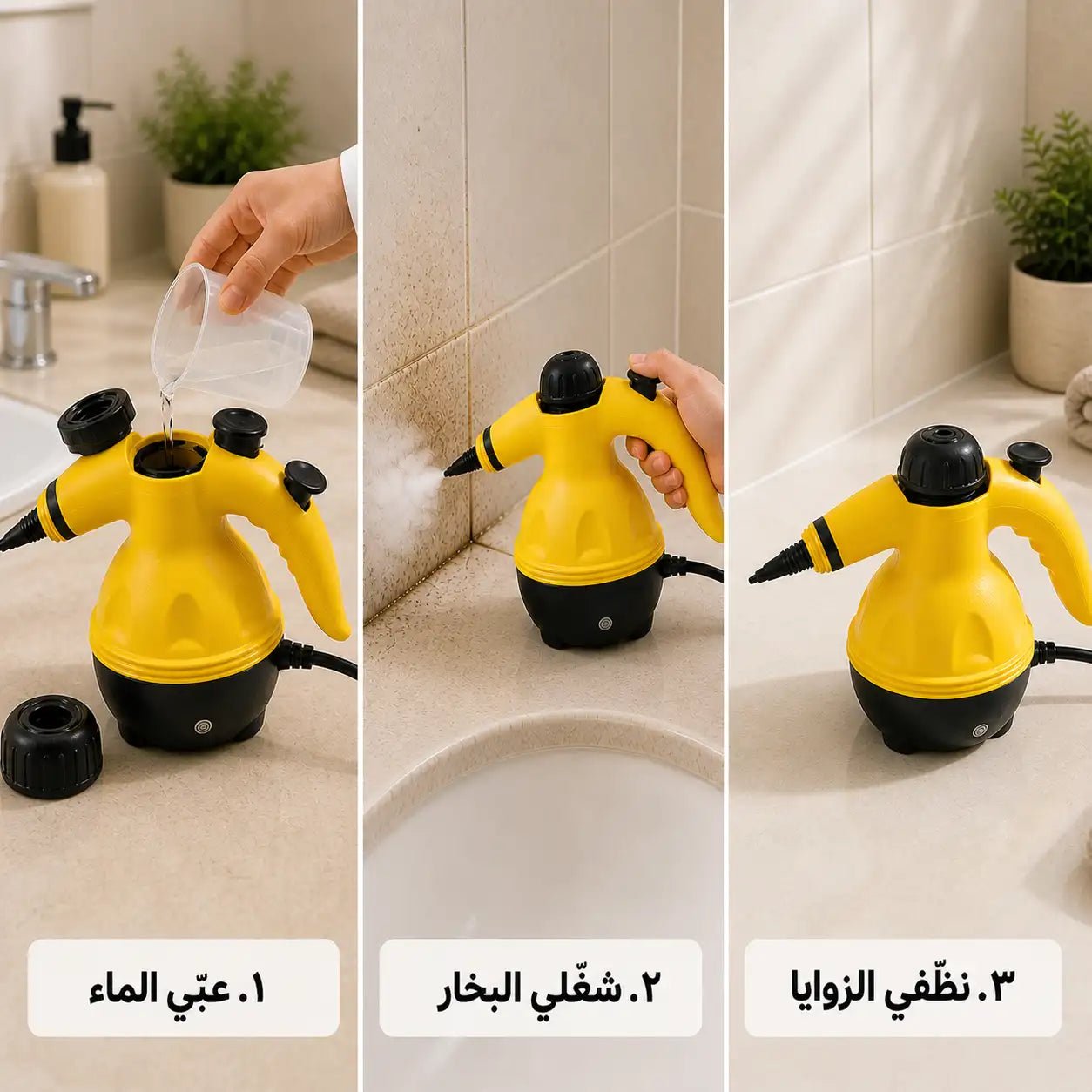 جهاز تنظيف بالبخار للبيت والسيارة